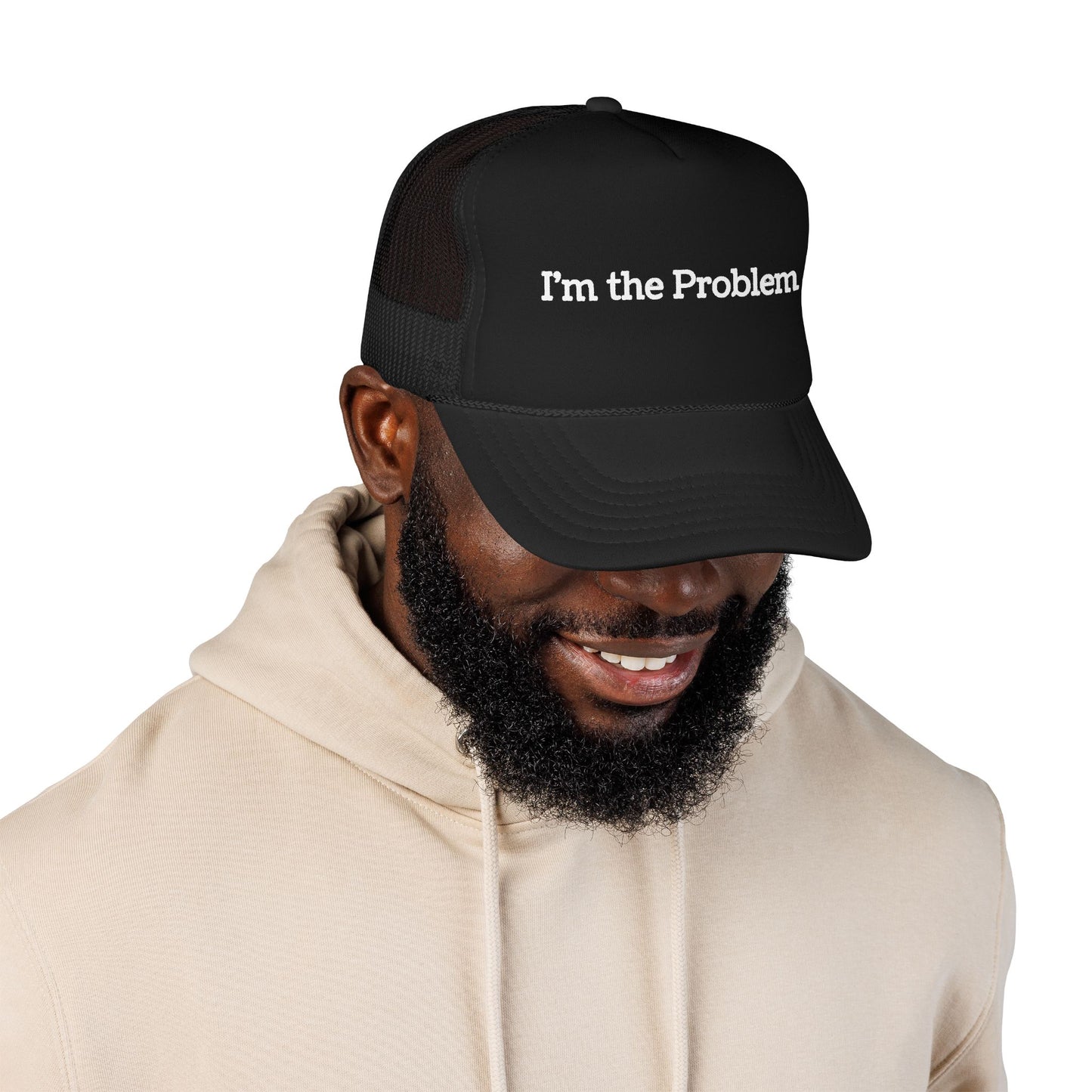 I'm the Problem Trucker Hat – Funny Statement Foam Mesh Cap