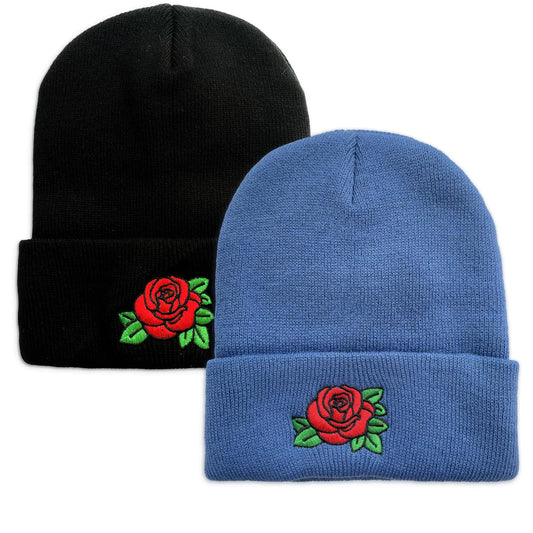 Rose Beanie Hats
