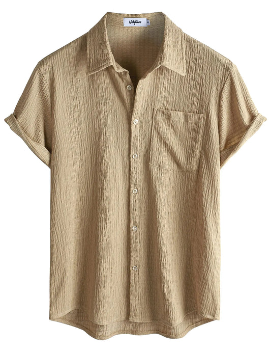 Men’s 3X-Large Sized Summer Striped Shirt