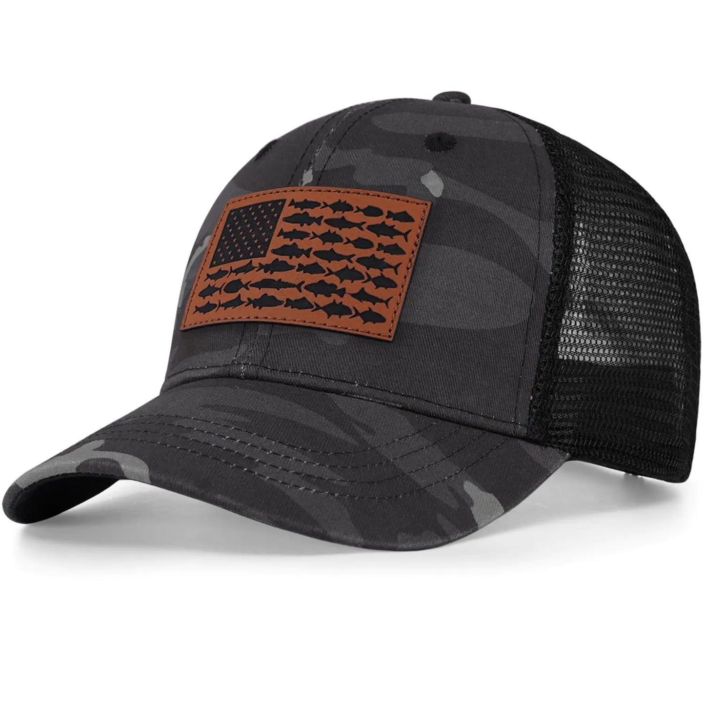 American Fish Flag Hat
